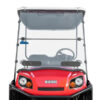 CORSA BLUE E-Z-GO EXPRESS S SCRATCH-RESISTANT FLIP DOWN WINDSHIELD. Vented Option Available - Image 5